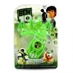 Ben10  пистолет со светом и звуком и 4-мя фигурками