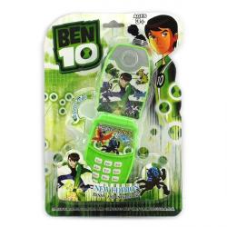 Ben10   мобильный телефон со светом и звуком