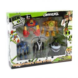 Ben10  5 светящихся фигурок  5 серии 